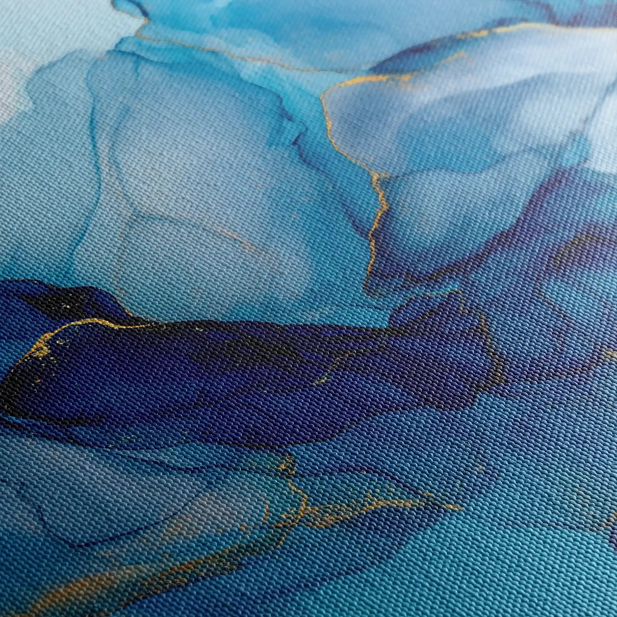 Abstract 1438 Canvas Art 60 x 40 cm / Stretched on hidden frame