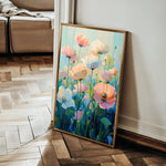 Floral Canvas Wall Art WAD1438-F 90 x 60 cm / Stretched on hidden frame
