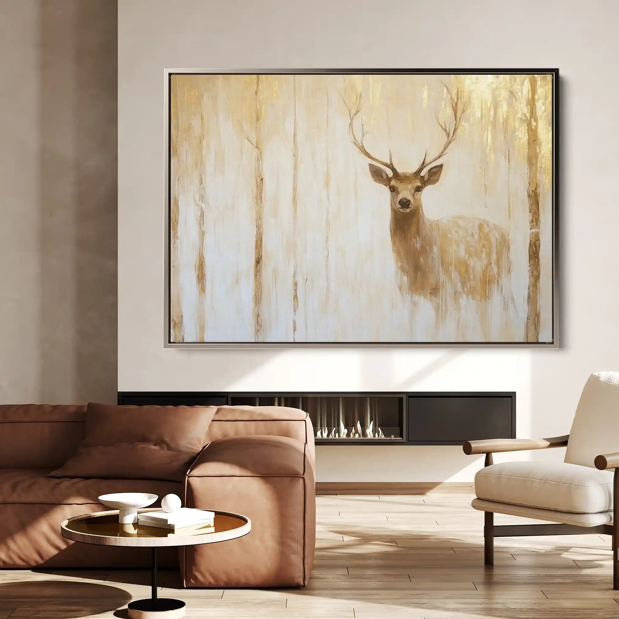 Animals 144 Canvas Art 90 x 60 cm / Stretched on hidden frame