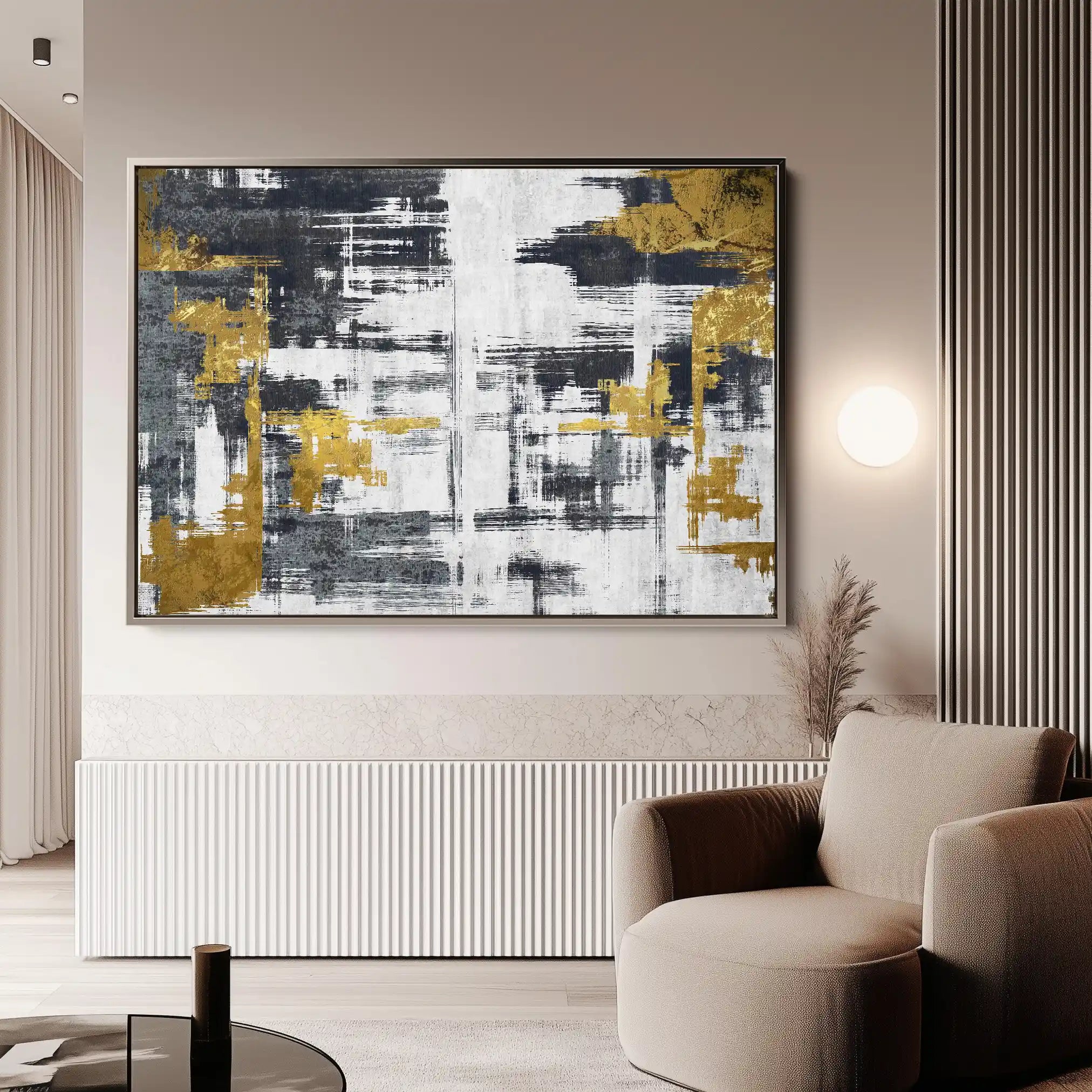Abstract 144 Canvas Art 60 x 40 cm / Stretched on hidden frame