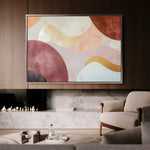 Boho 144 Canvas Art 90 x 60 cm / Stretched on hidden frame