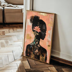 Portrait 144 Canvas Art 90 x 60 cm / Stretched on hidden frame