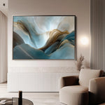 Abstract 1441 Canvas Art 60 x 40 cm / Stretched on hidden frame
