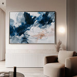 Abstract 1443 Canvas Art 60 x 40 cm / Stretched on hidden frame