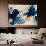Abstract 1444 Canvas Art 60 x 40 cm / Stretched on hidden frame