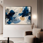 Abstract 1444 Canvas Art 60 x 40 cm / Stretched on hidden frame