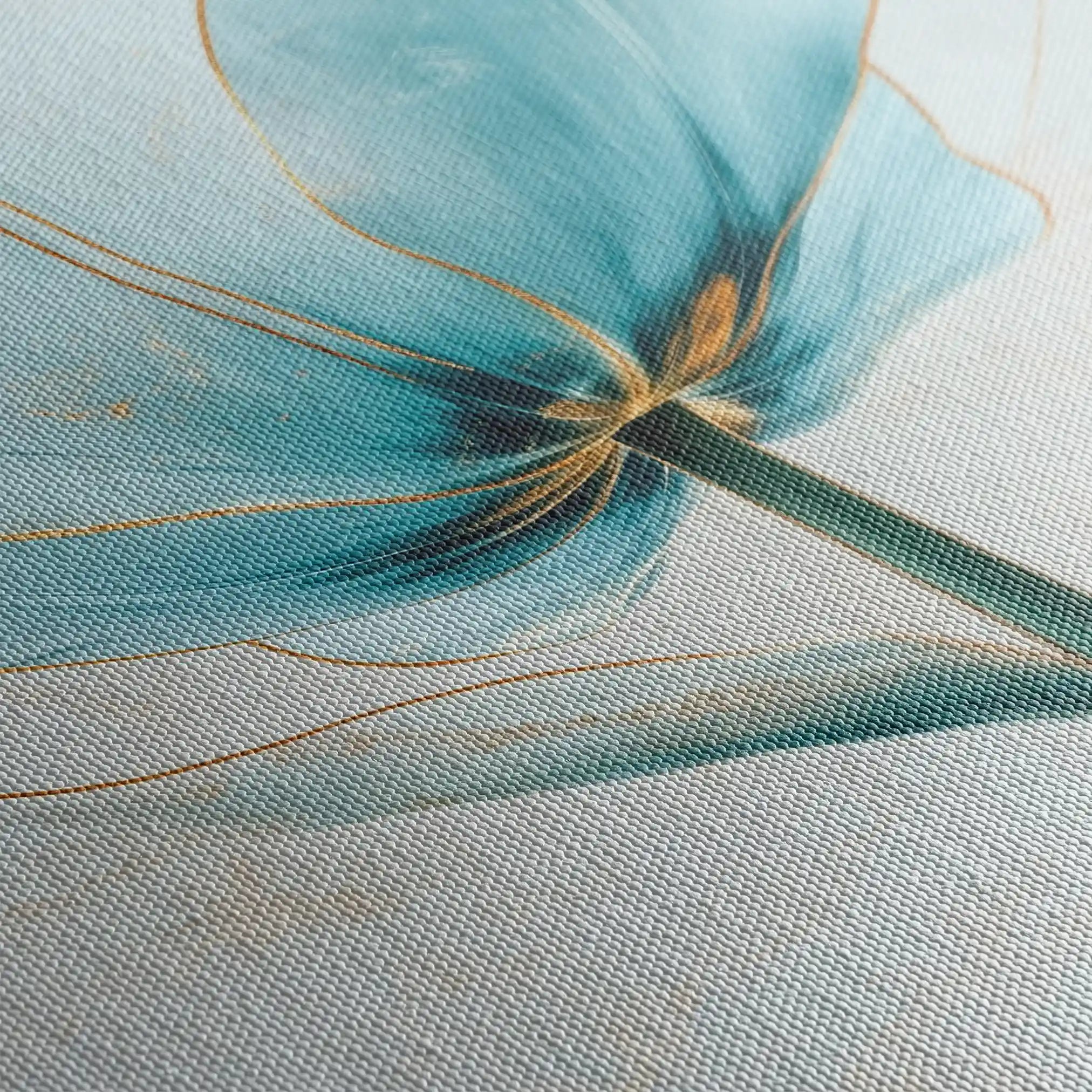 Floral Canvas Wall Art WAD1445-F 90 x 60 cm / Stretched on hidden frame