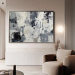 Abstract 1446 Canvas Art 60 x 40 cm / Stretched on hidden frame