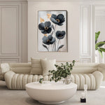 Floral Canvas Wall Art WAD1446-F 90 x 60 cm / Stretched on hidden frame