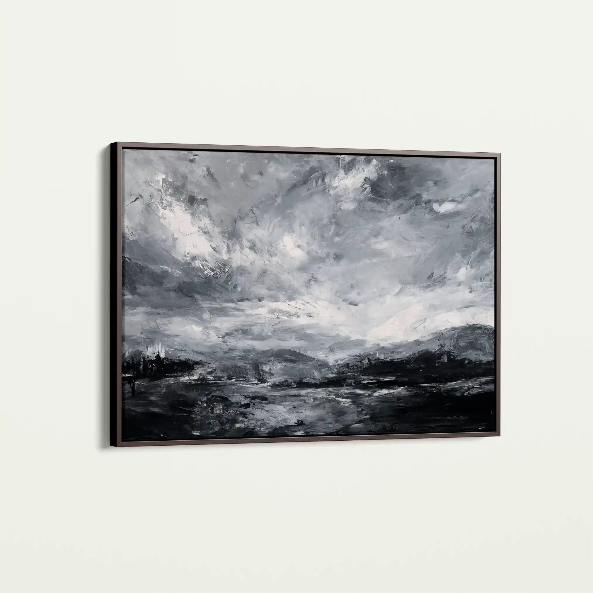 Abstract 1448 Canvas Art 60 x 40 cm / Stretched on hidden frame