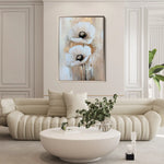 Floral Canvas Wall Art WAD1449-F 90 x 60 cm / Stretched on hidden frame