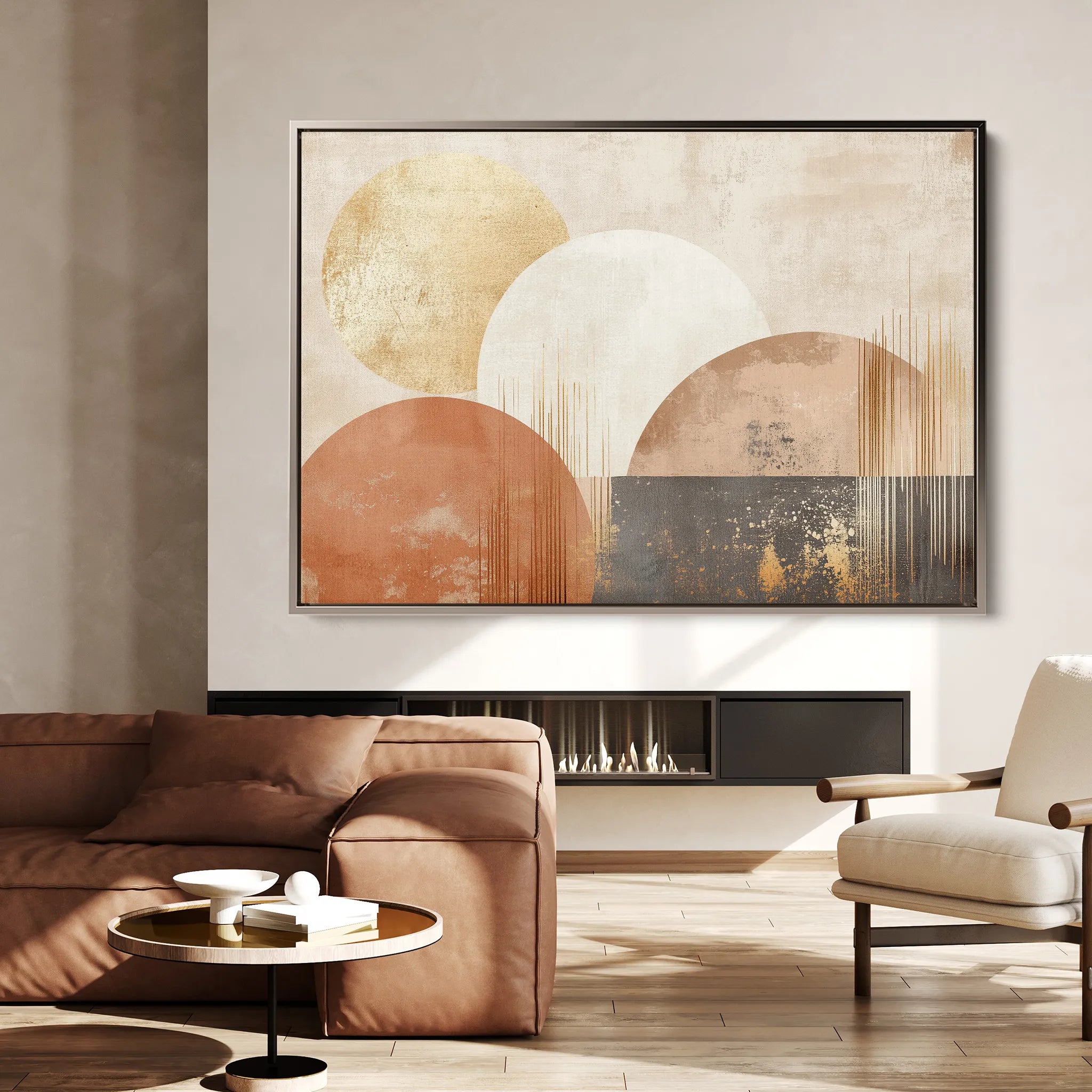 Boho Canvas Wall Art WAD145-BH 90 x 60 cm / Stretched on hidden frame