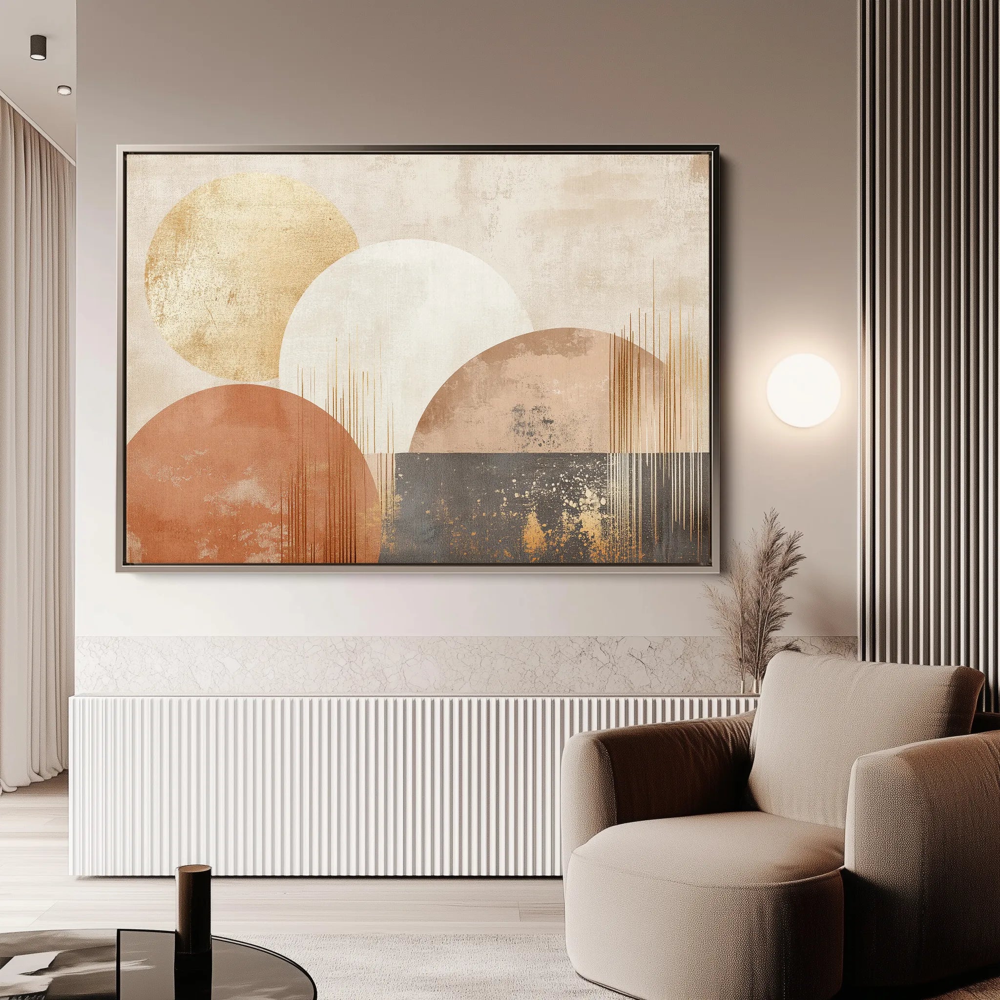 Boho Canvas Wall Art WAD145-BH 90 x 60 cm / Stretched on hidden frame