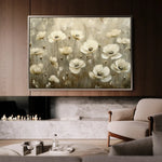 Floral Canvas Wall Art WAD145-F 90 x 60 cm / Stretched on hidden frame