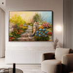 Landscape 145 Canvas Art 90 x 60 cm / Stretched on hidden frame