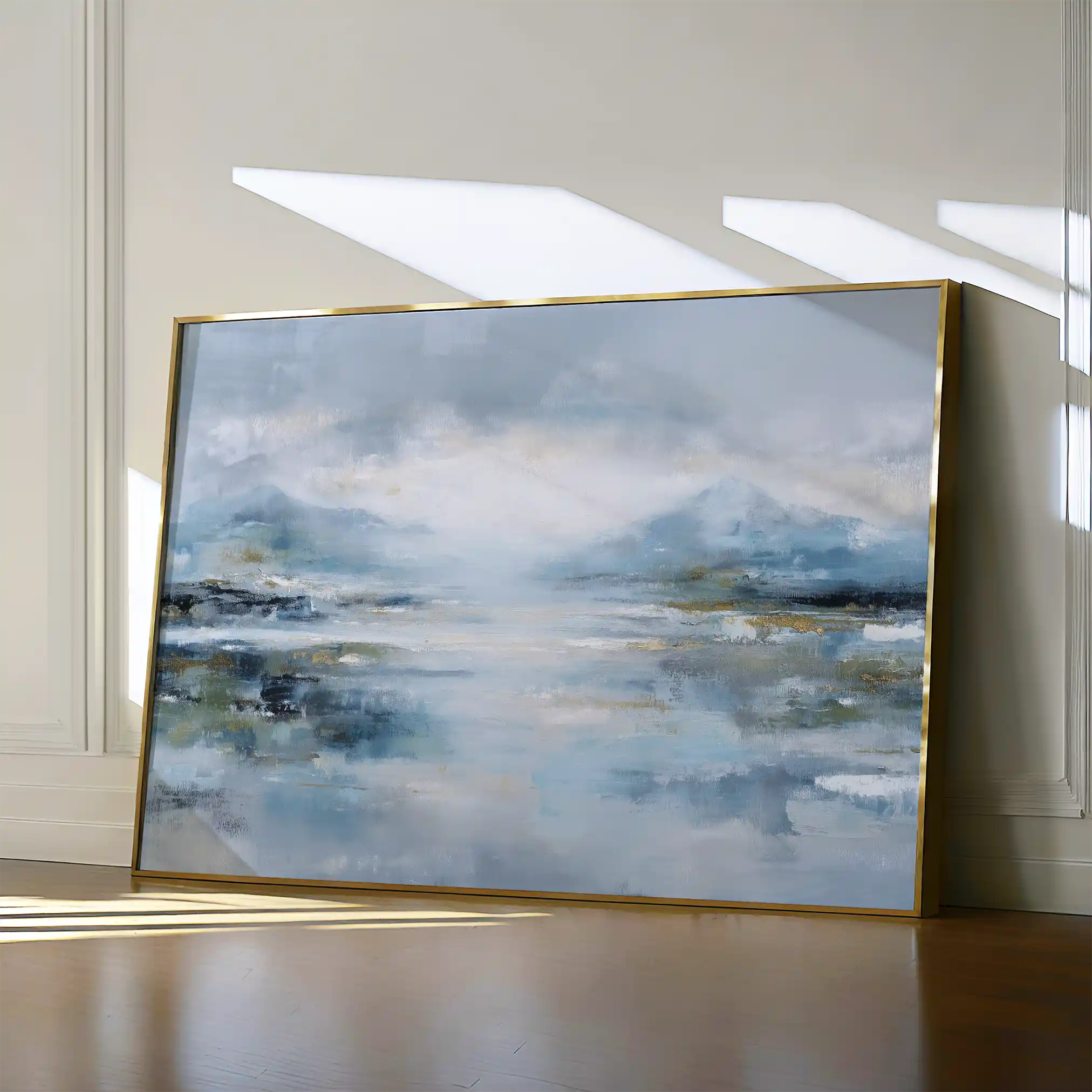 Abstract 1451 Canvas Art 60 x 40 cm / Stretched on hidden frame