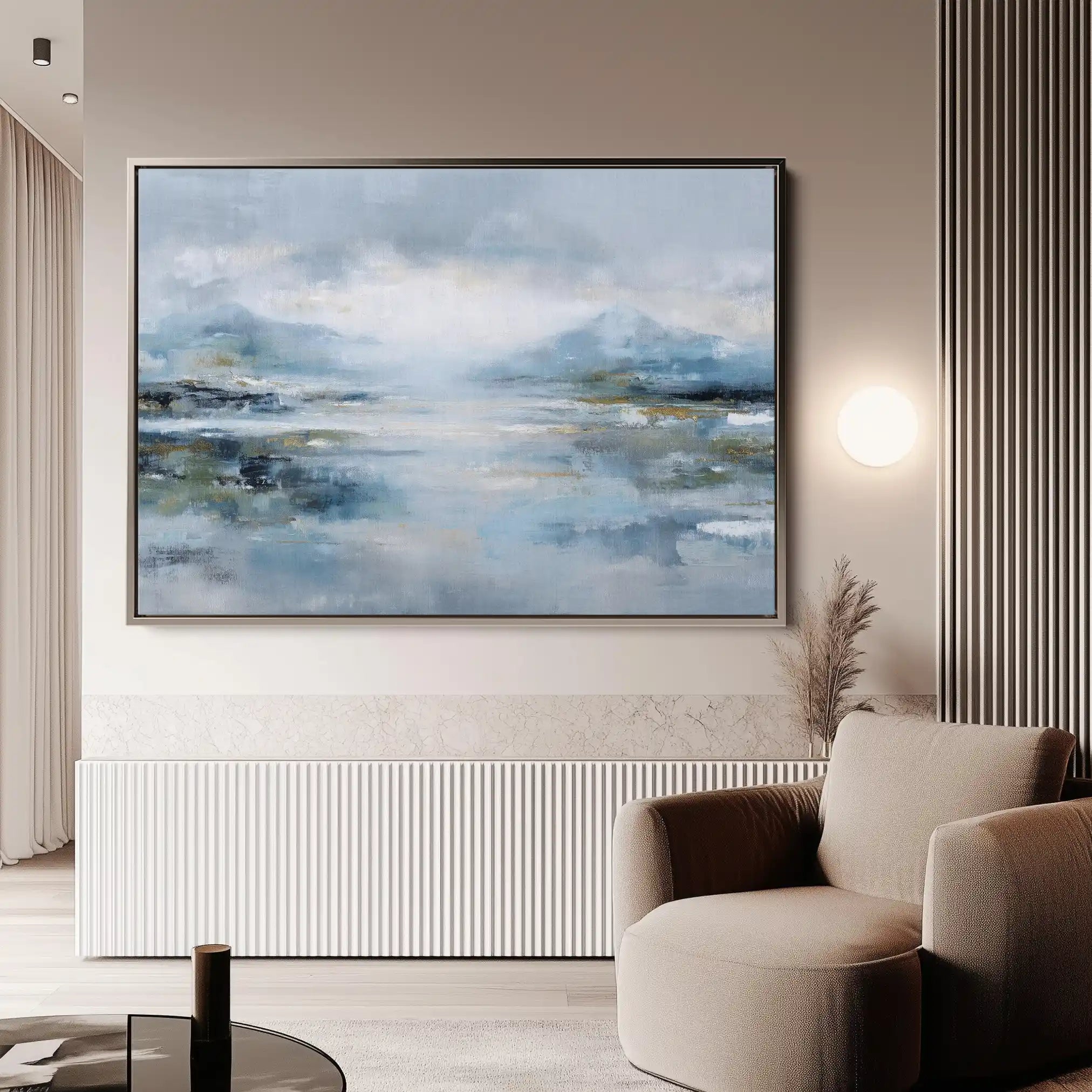 Abstract 1451 Canvas Art 60 x 40 cm / Stretched on hidden frame