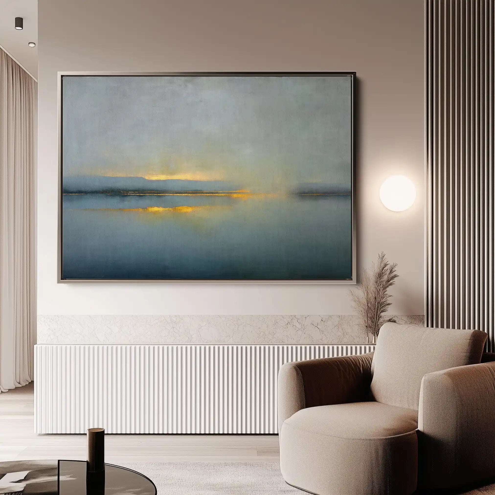 Abstract 1453 Canvas Art 60 x 40 cm / Stretched on hidden frame