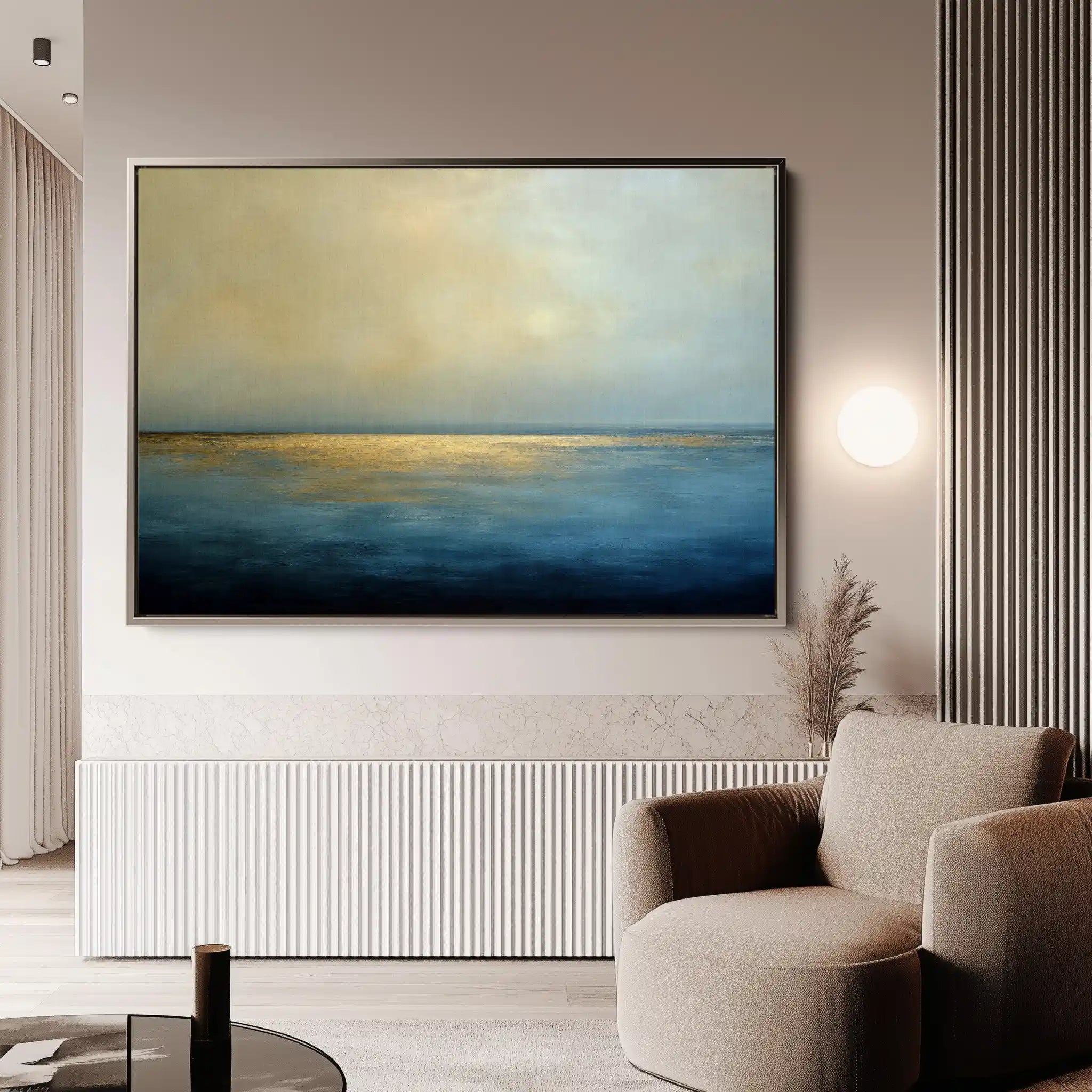 Abstract 1455 Canvas Art 60 x 40 cm / Stretched on hidden frame