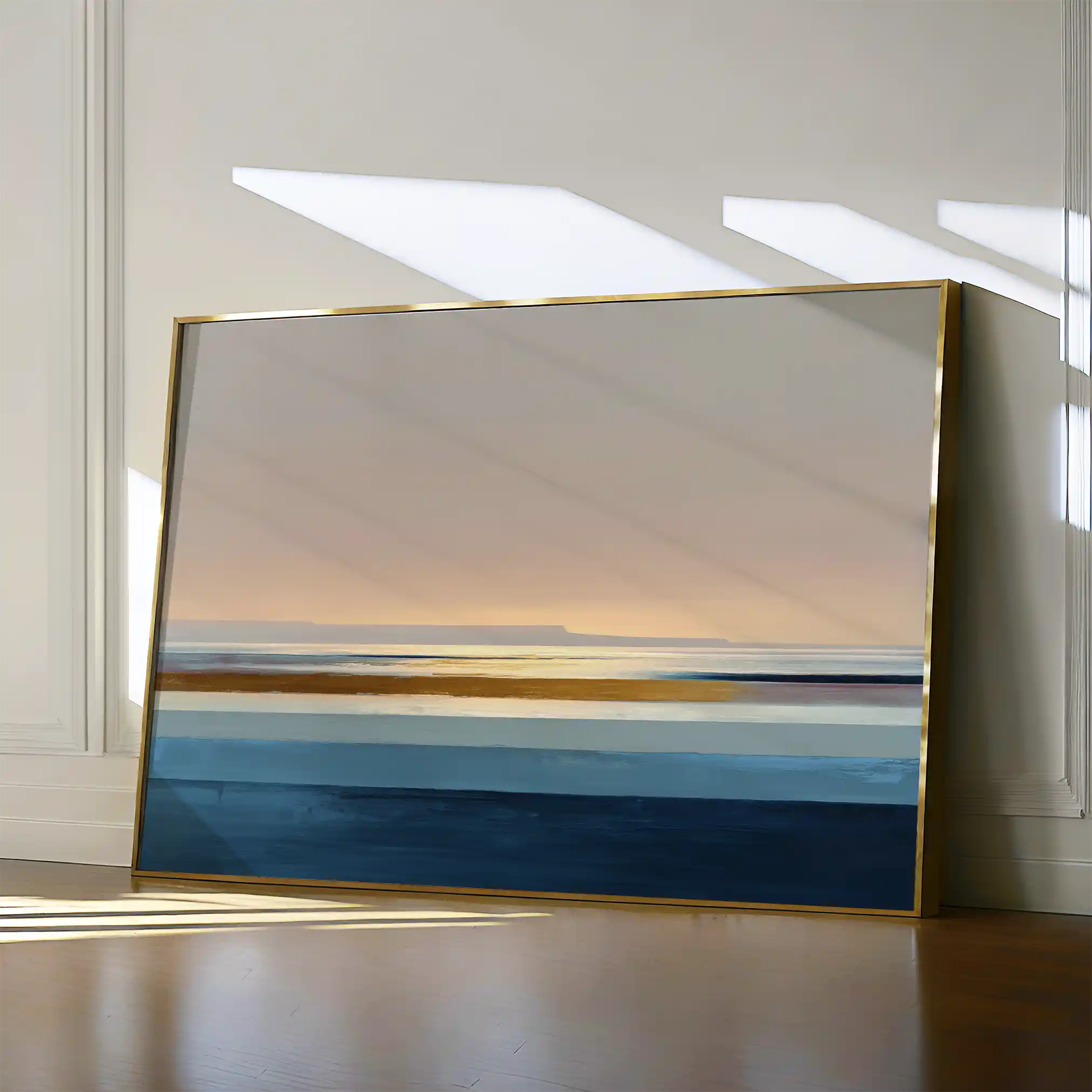 Abstract 1456 Canvas Art 60 x 40 cm / Stretched on hidden frame