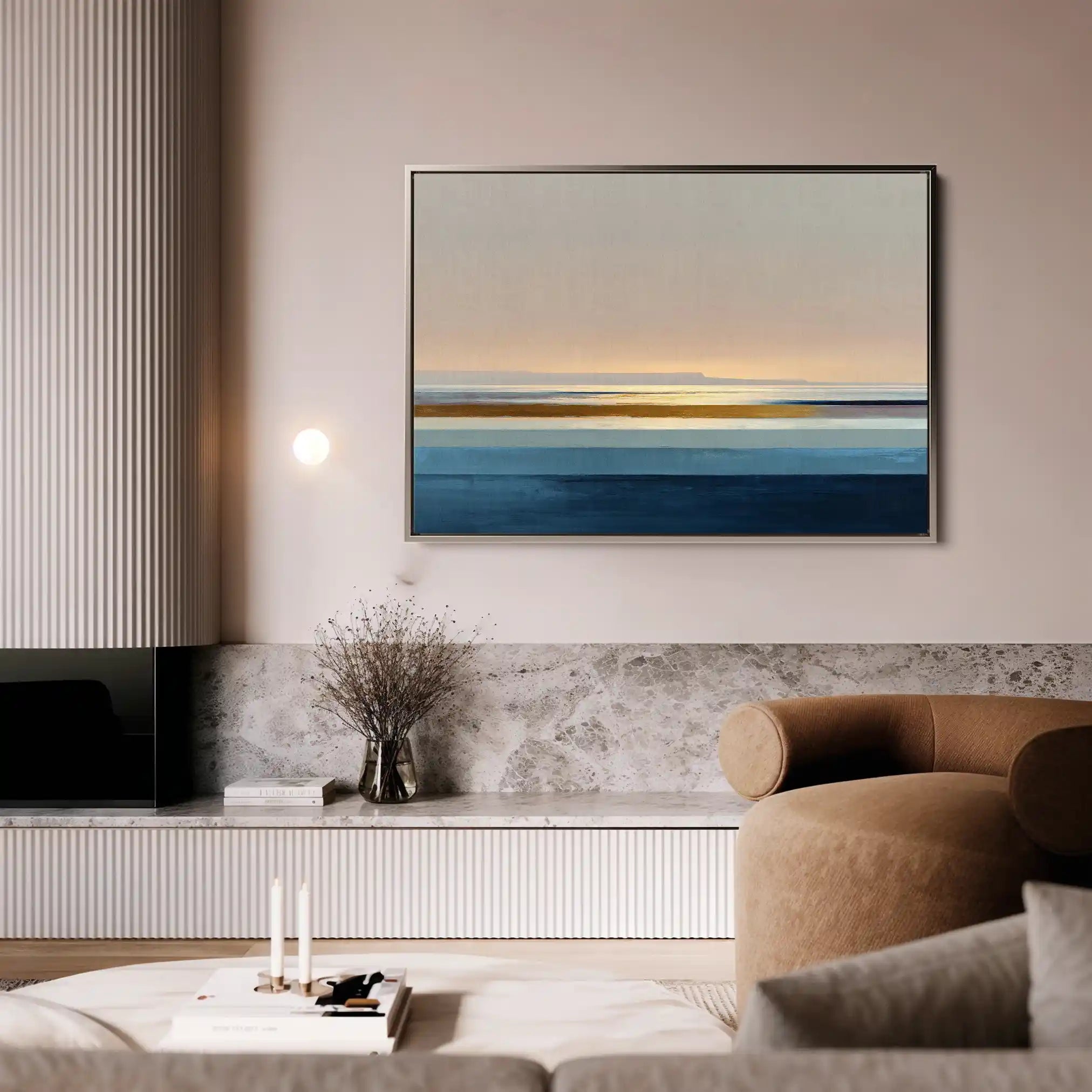 Abstract 1456 Canvas Art 60 x 40 cm / Stretched on hidden frame