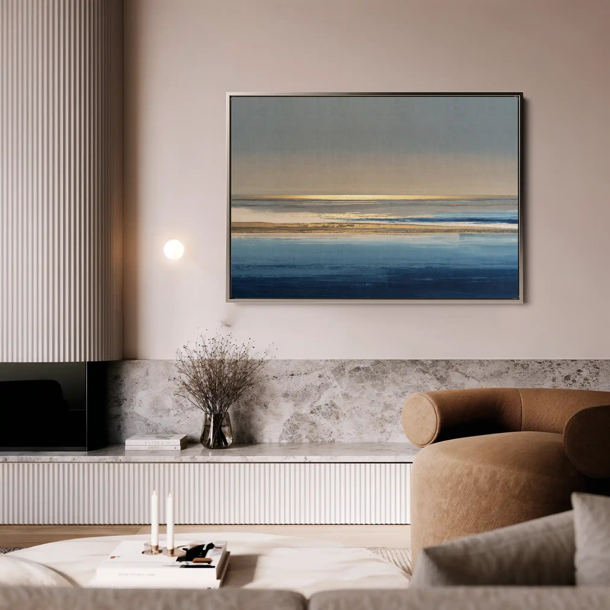 Abstract 1457 Canvas Art 60 x 40 cm / Stretched on hidden frame