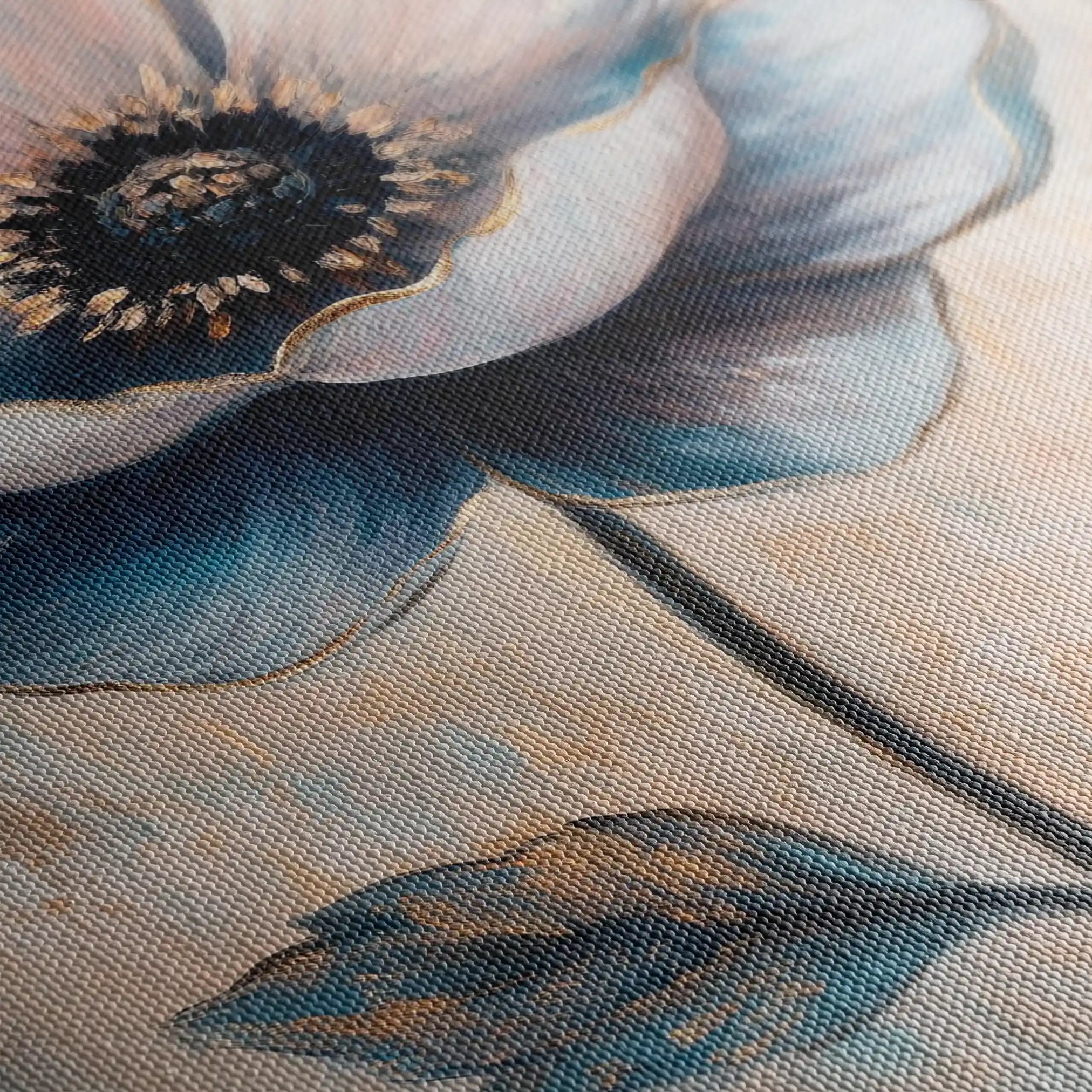 Floral Canvas Wall Art WAD1457-F 90 x 60 cm / Stretched on hidden frame