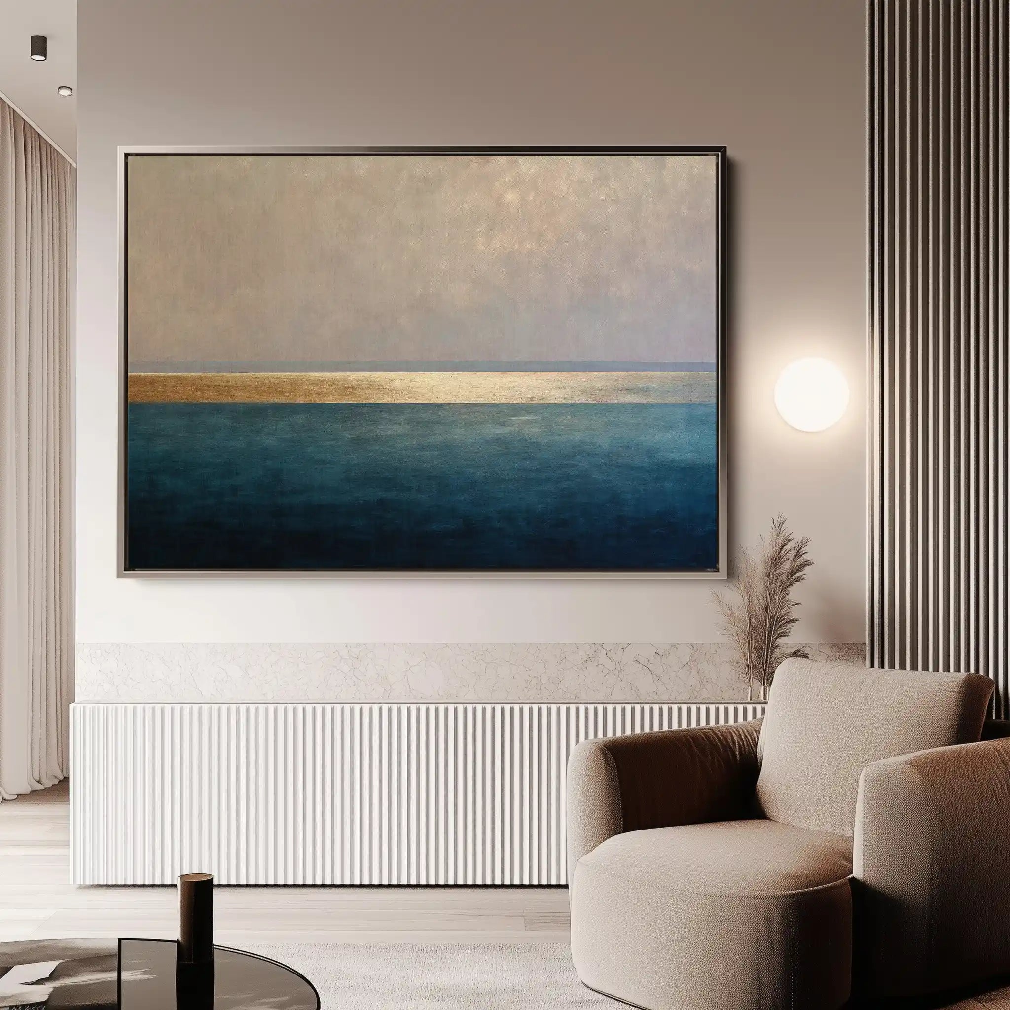 Abstract 1458 Canvas Art 60 x 40 cm / Stretched on hidden frame