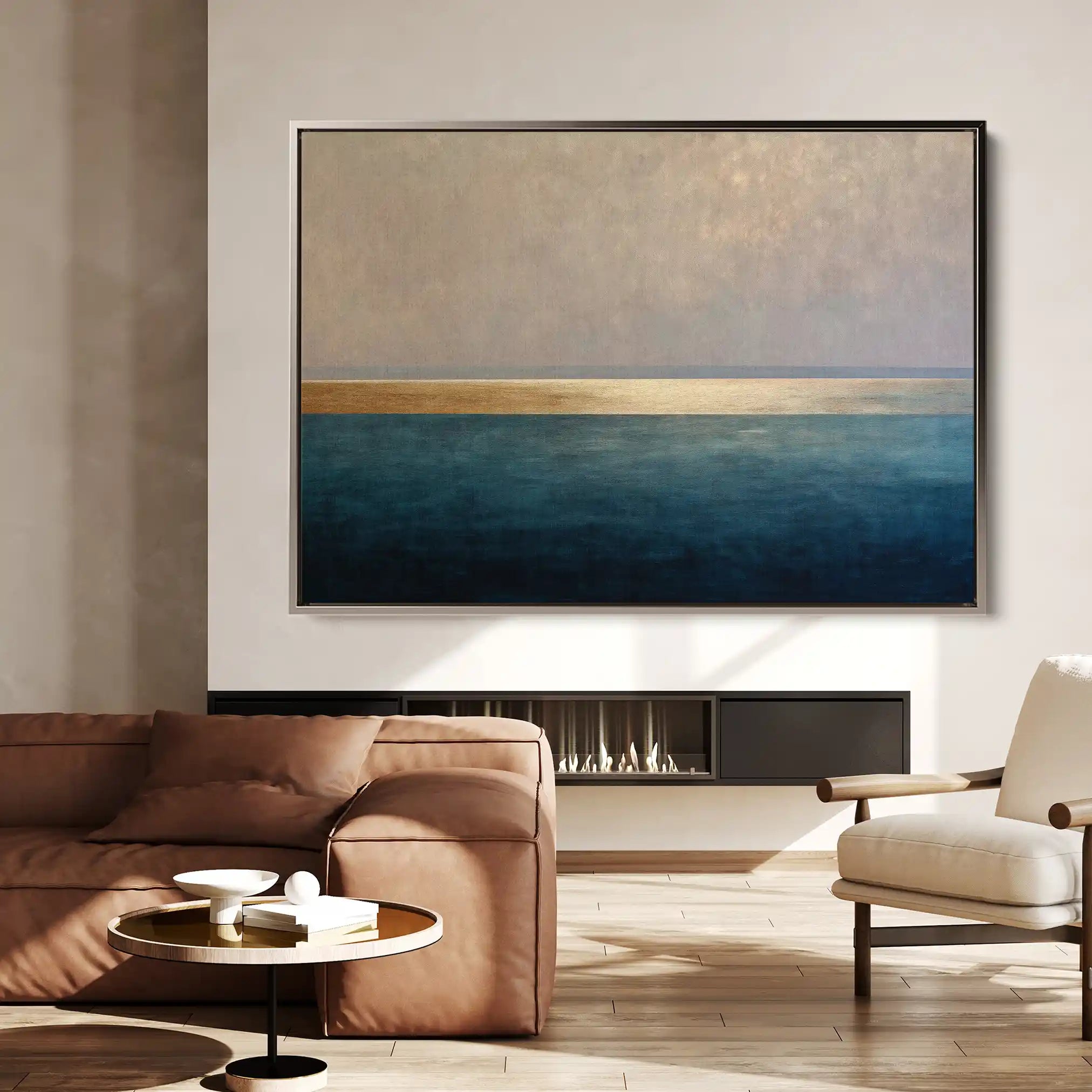 Abstract 1458 Canvas Art 60 x 40 cm / Stretched on hidden frame
