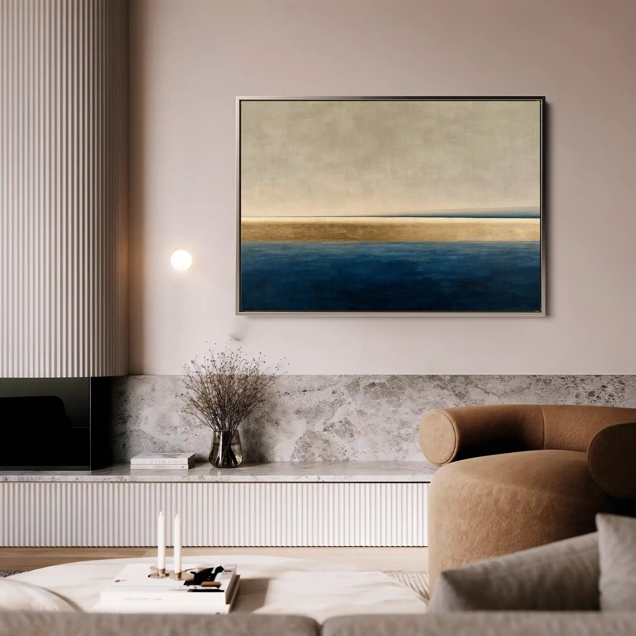 Abstract 1459 Canvas Art 60 x 40 cm / Stretched on hidden frame
