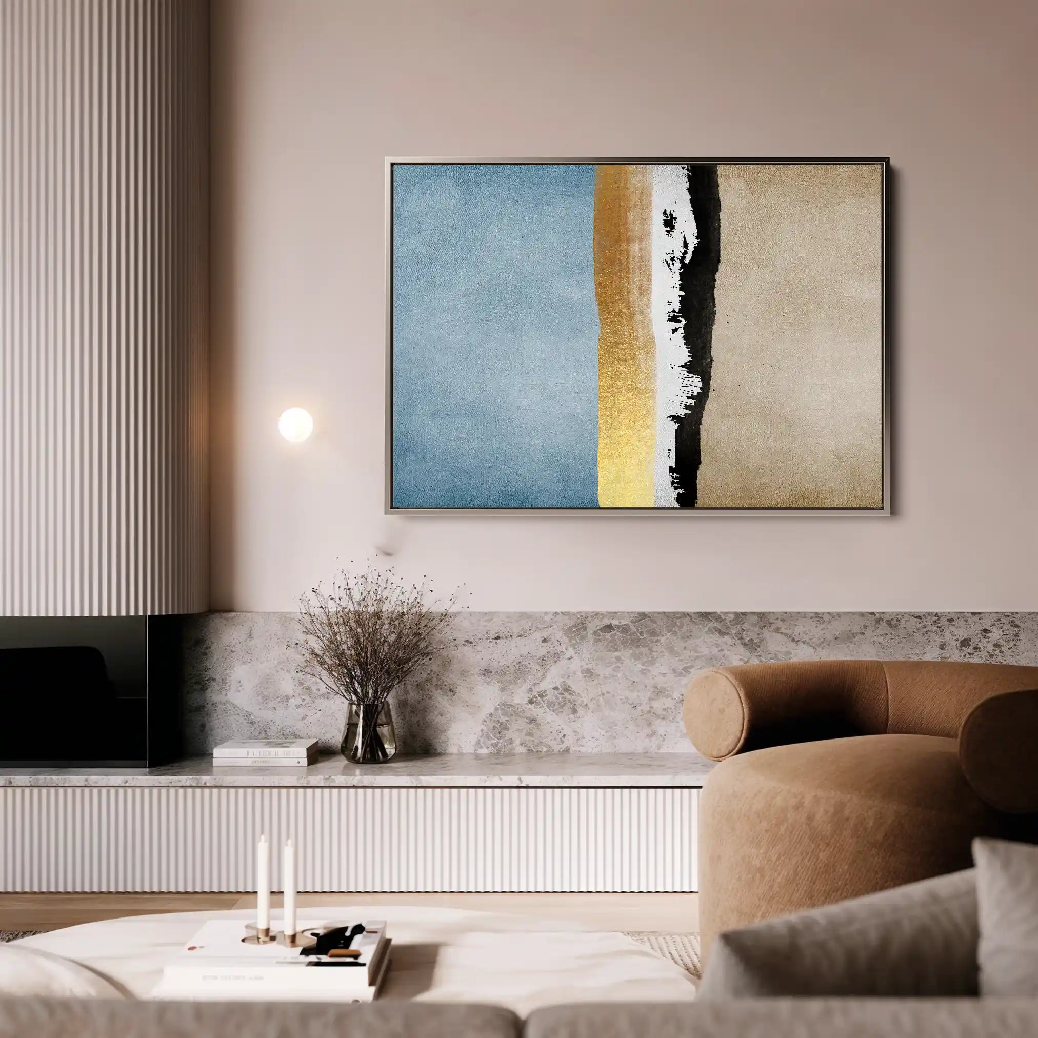 Abstract 146 Canvas Art 60 x 40 cm / Stretched on hidden frame