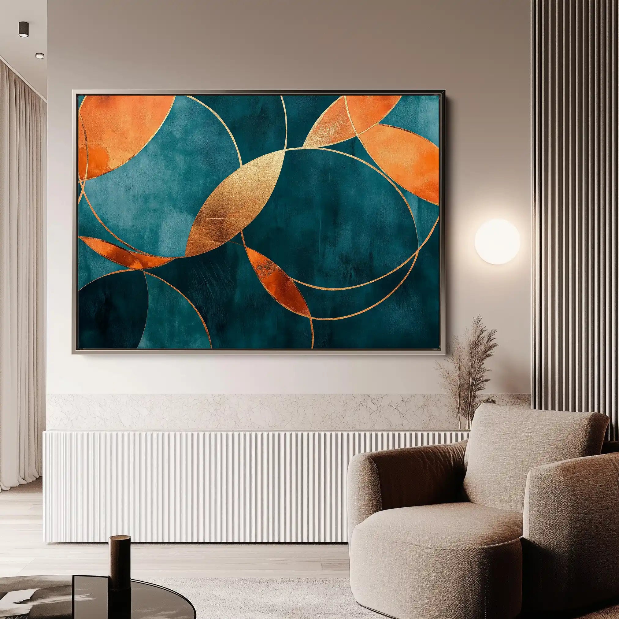 Boho 146 Canvas Art 90 x 60 cm / Stretched on hidden frame
