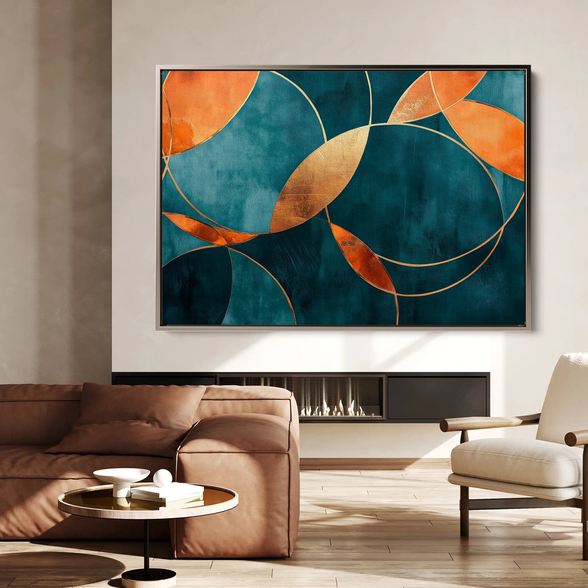 Boho Canvas Wall Art WAD146-BH 90 x 60 cm / Stretched on hidden frame