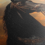 Horses 146 Canvas Art 90 x 60 cm / Stretched on hidden frame