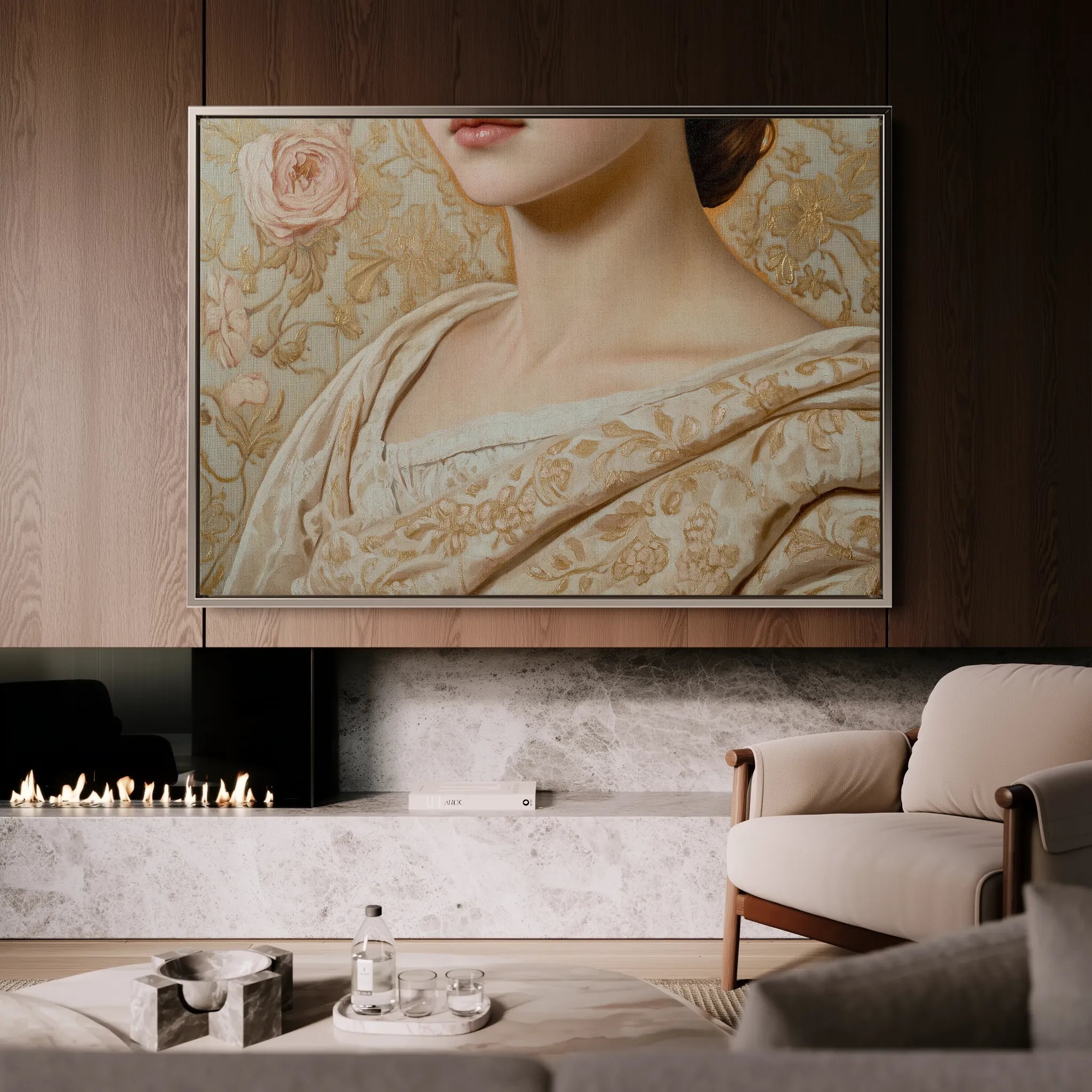 Portrait Canvas Wall Art WAD146-P 90 x 60 cm / Stretched on hidden frame