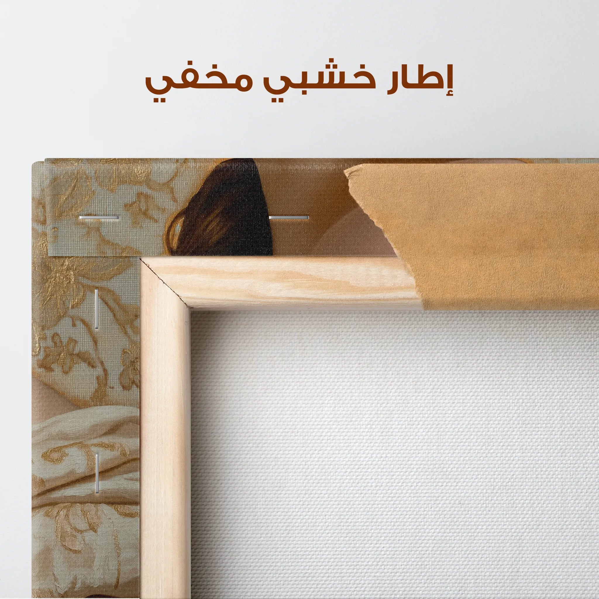 Portrait Canvas Wall Art WAD146-P 90 x 60 cm / Stretched on hidden frame