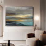 Abstract 1460 Canvas Art 60 x 40 cm / Stretched on hidden frame