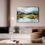 Abstract 1461 Canvas Art 60 x 40 cm / Stretched on hidden frame
