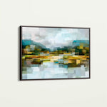 Abstract 1461 Canvas Art 60 x 40 cm / Stretched on hidden frame