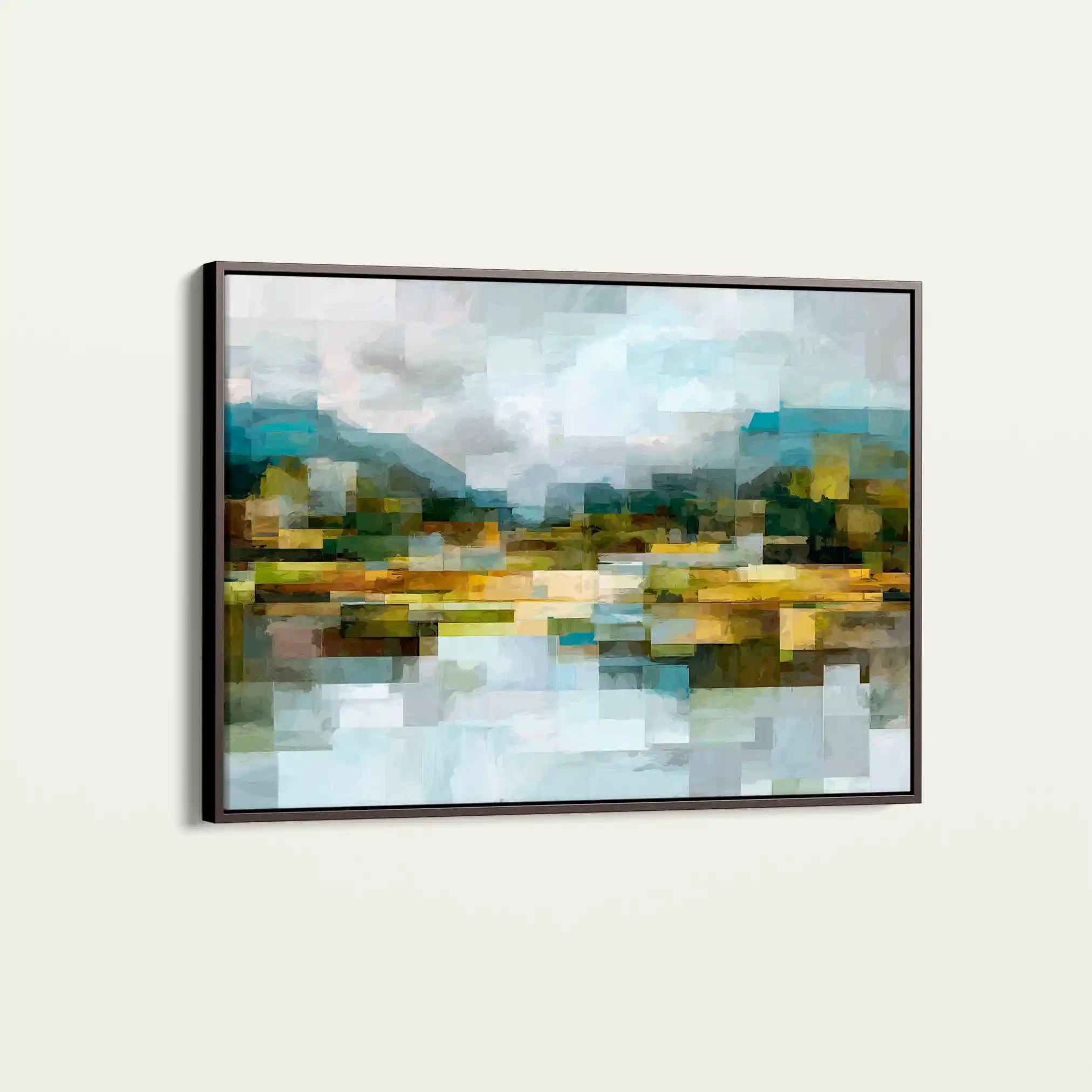 Abstract 1461 Canvas Art 60 x 40 cm / Stretched on hidden frame