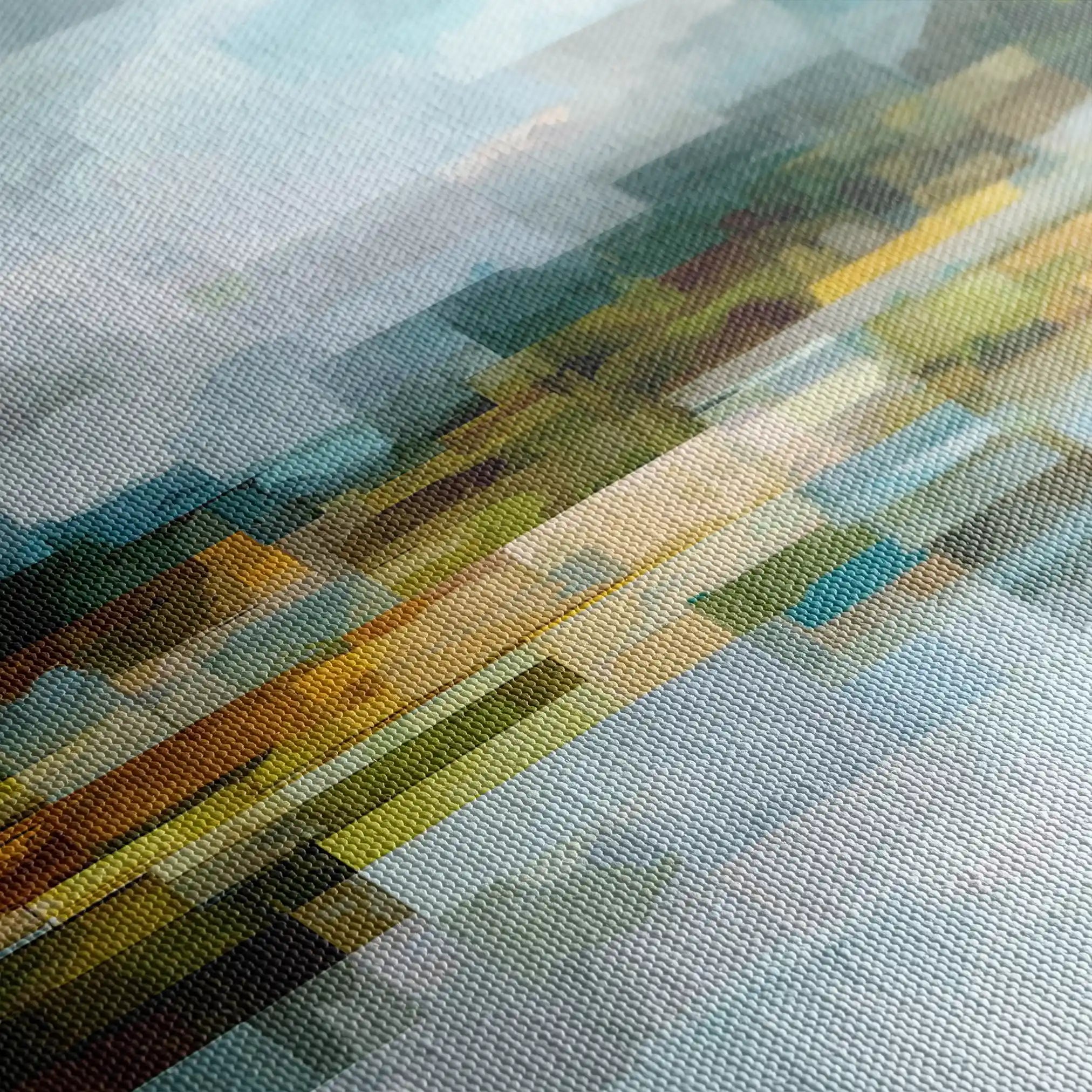 Abstract 1461 Canvas Art 60 x 40 cm / Stretched on hidden frame