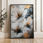 Floral Canvas Wall Art WAD1466-F 90 x 60 cm / Stretched on hidden frame