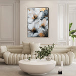 Floral Canvas Wall Art WAD1466-F 90 x 60 cm / Stretched on hidden frame