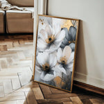 Floral Canvas Wall Art WAD1466-F 90 x 60 cm / Stretched on hidden frame
