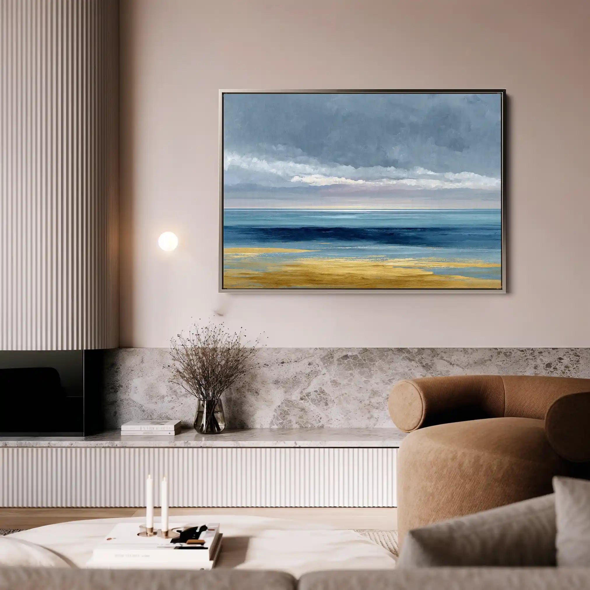 Abstract 1467 Canvas Art 60 x 40 cm / Stretched on hidden frame