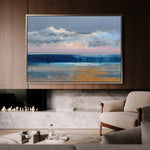 Abstract 1469 Canvas Art 60 x 40 cm / Stretched on hidden frame