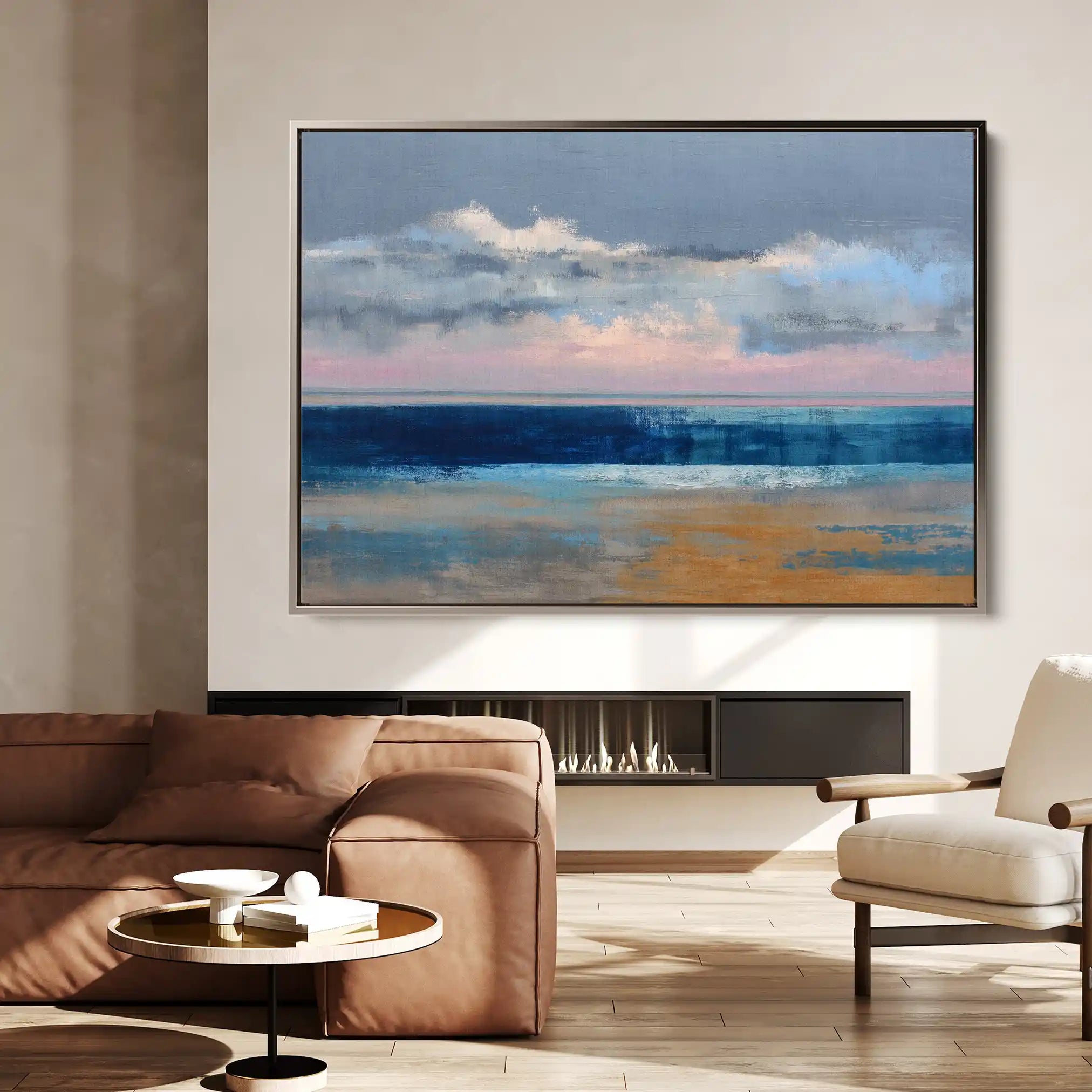 Abstract 1469 Canvas Art 60 x 40 cm / Stretched on hidden frame