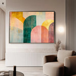 Boho 147 Canvas Art 90 x 60 cm / Stretched on hidden frame