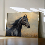 Horses 147 Canvas Art 90 x 60 cm / Stretched on hidden frame