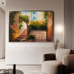 Landscape 147 Canvas Art 90 x 60 cm / Stretched on hidden frame